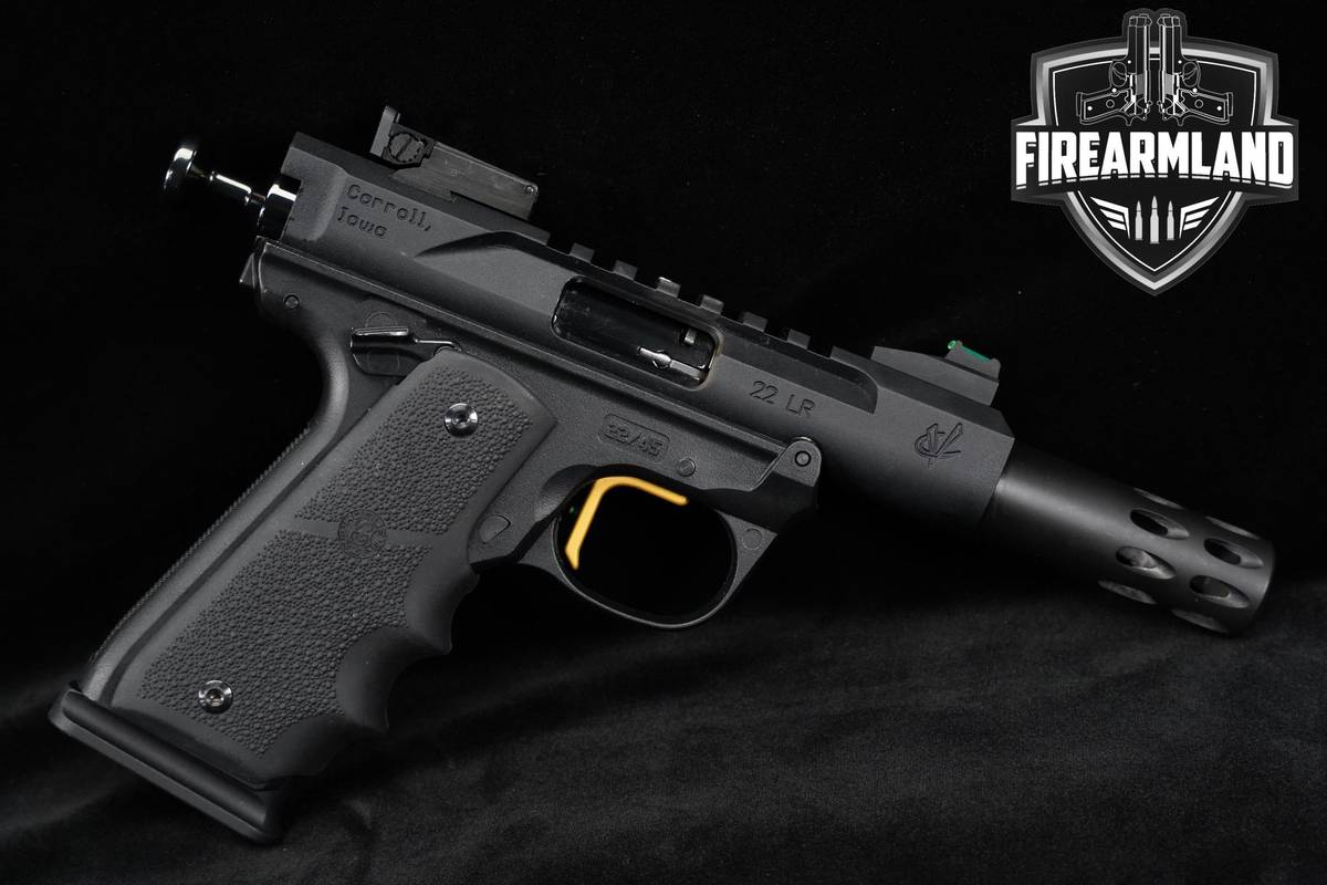MINI MAMBA! Volquartsen Mark IV 22/45 LLV-4 22LR 3" +2 MAGS & ORIG CASE