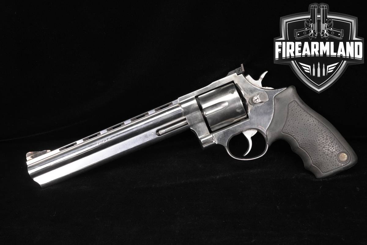 Taurus Model 44 Rem Mag 8.375" Stainless DA/SA M44 PORTED