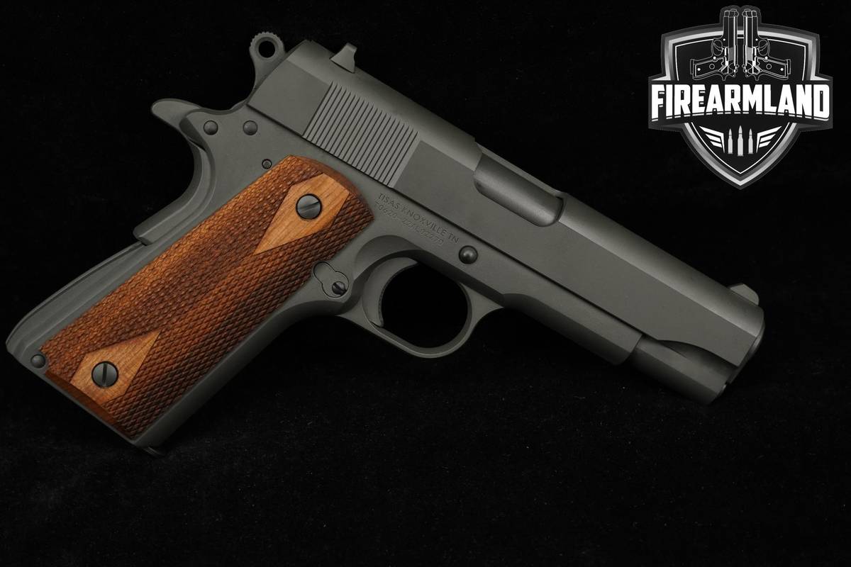 Tisas 1911-A1 Tank Commander 9mm 4.25" Grey M1911A1 +2 MAGS & ORIG CASE