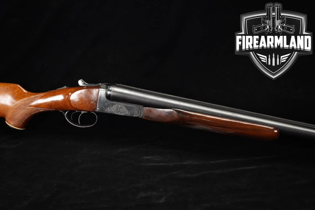 Zabala Model 202 Kassnar Imports 12-Gauge Coin Finish & Walnut SXS SPAIN