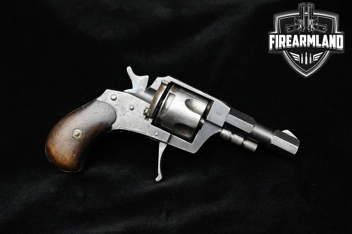SUPER RARE! WW1-ERA Pickert Arminius Pocket Revolver 32-Auto Kal-7.65 2.5"