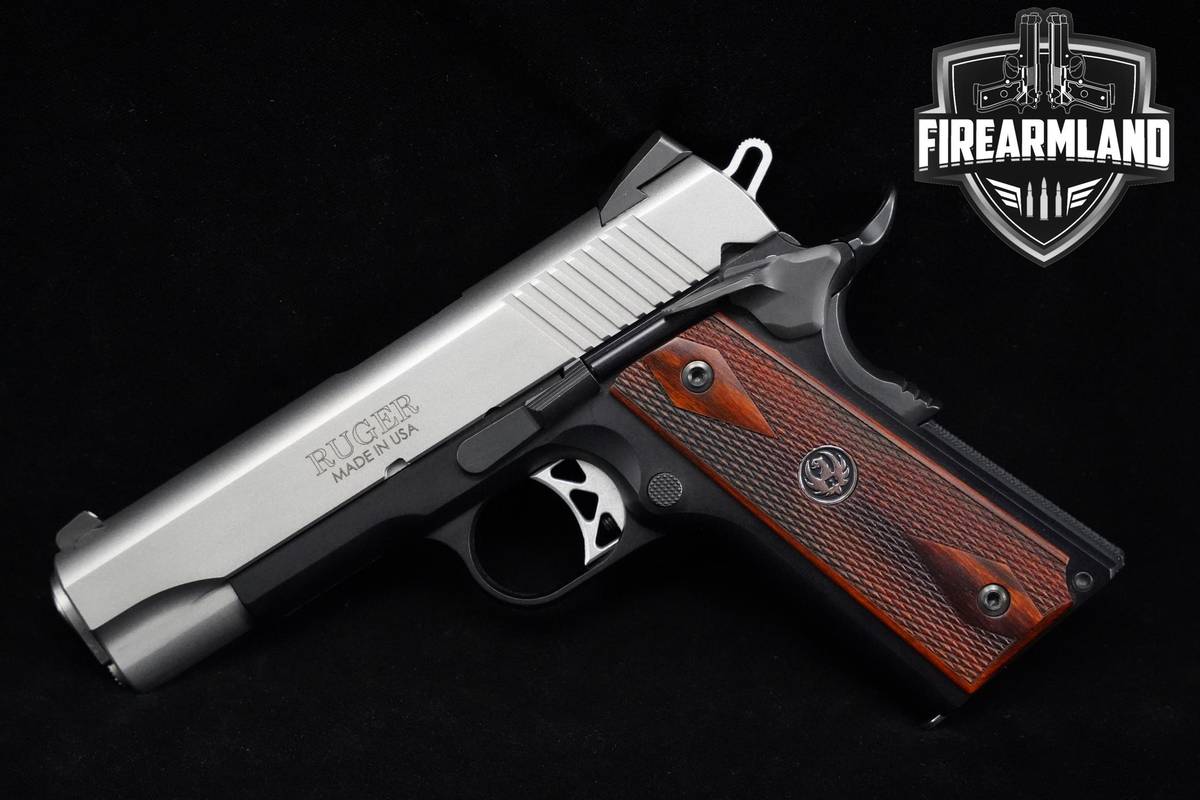 Ruger SR1911 LW Commander 45-ACP 1911A1 Ruger-SR1911 SR-1911-A1 OG-CASE