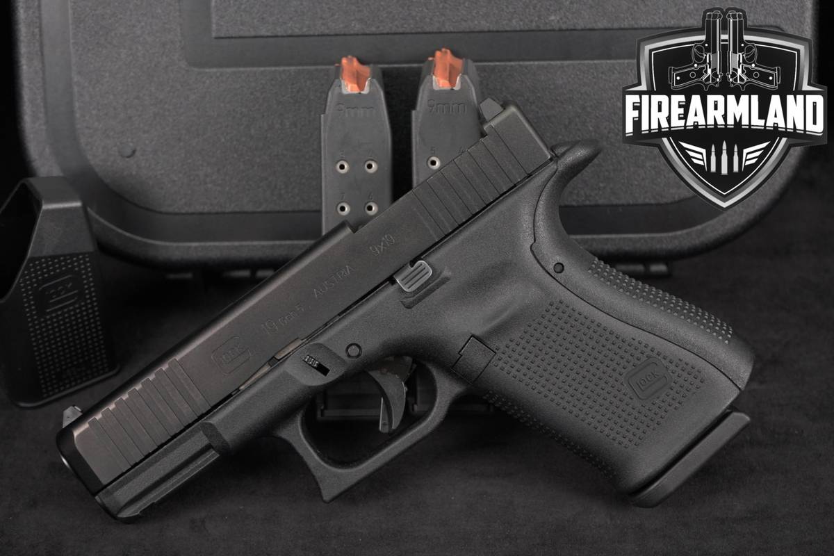 Glock 19 Gen5 MOS G19 Gen 5 9mm 4.02" FS +3 MAGS & ORIG CASE
