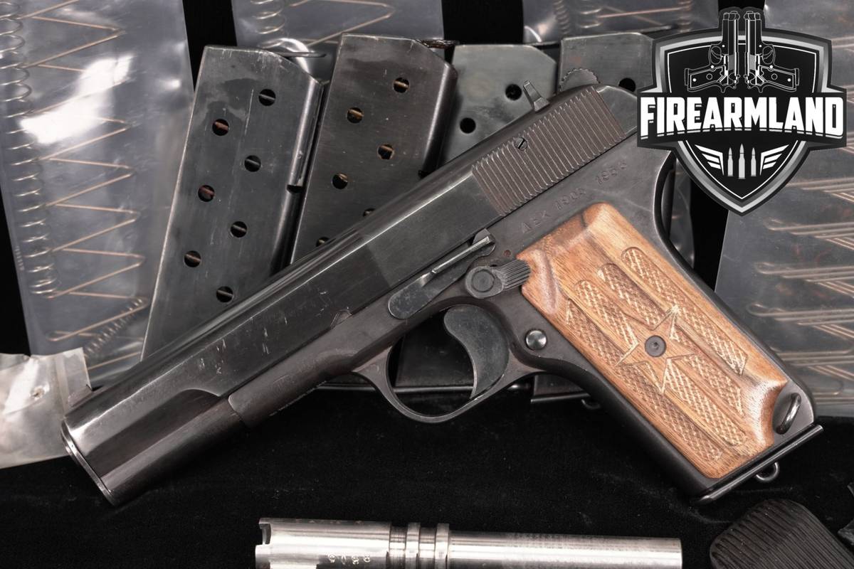 1956 Cugir TTC 7.62x25mm Tokarev Blued TT33 +5 MAGS ,ORIG BARREL & EXTRAS