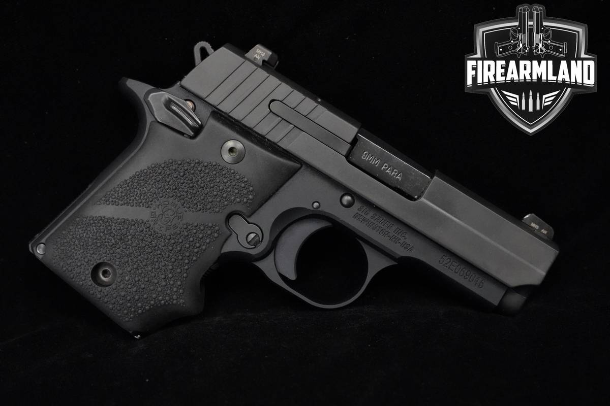 Sig Sauer P938 9mm 1911 Sig-Sauer-P938 1911 +ORIG CASE & HOLSTER