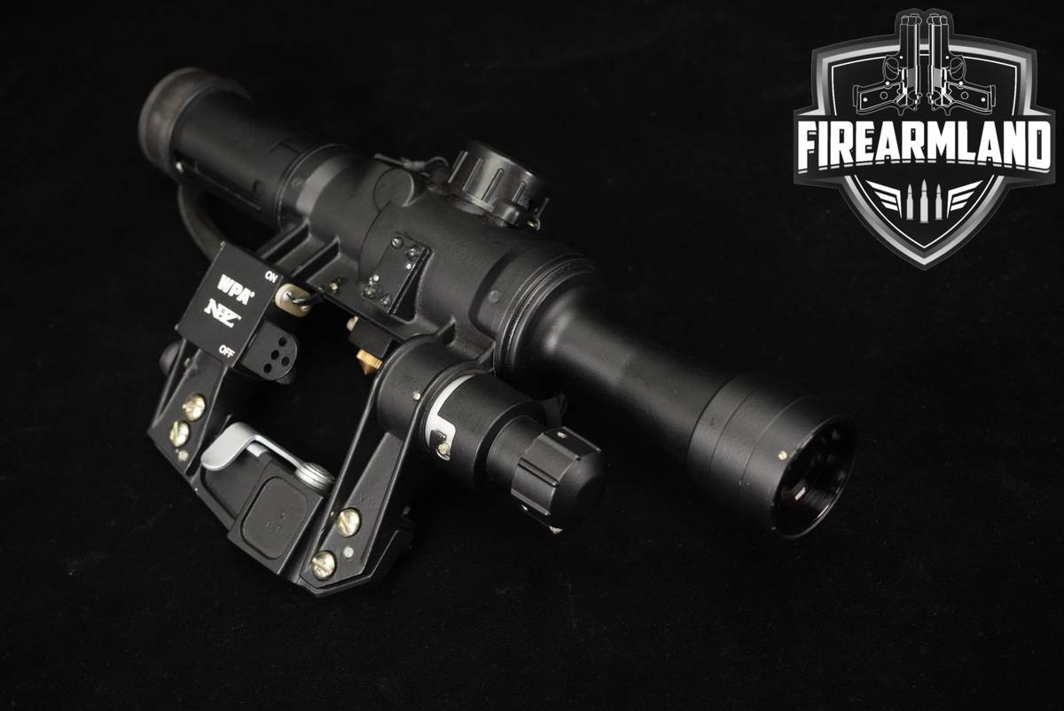 NPZ PO 4x24 4x Magnification Red Illumination Scope