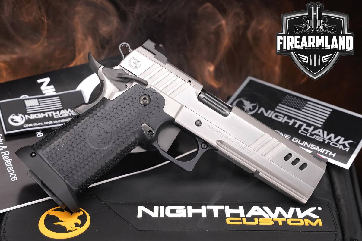 LIKE-NEW Nighthawk Custom BDS9 9mm 1911 4.8" 2011 BDS-9 +2 MAGS & ORIG CASE