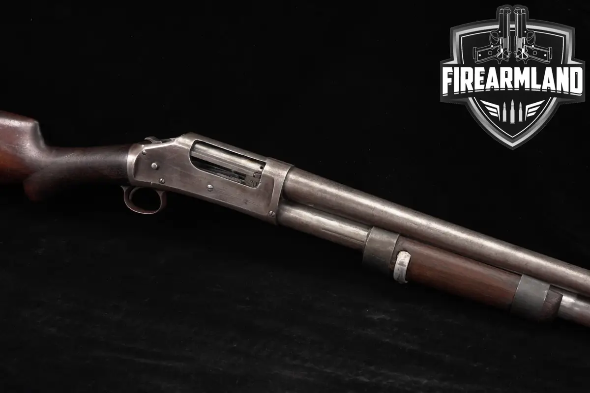 1898 Winchester Model 1897 12-Gauge 26" Walnut Slam-Fire M97 M1897