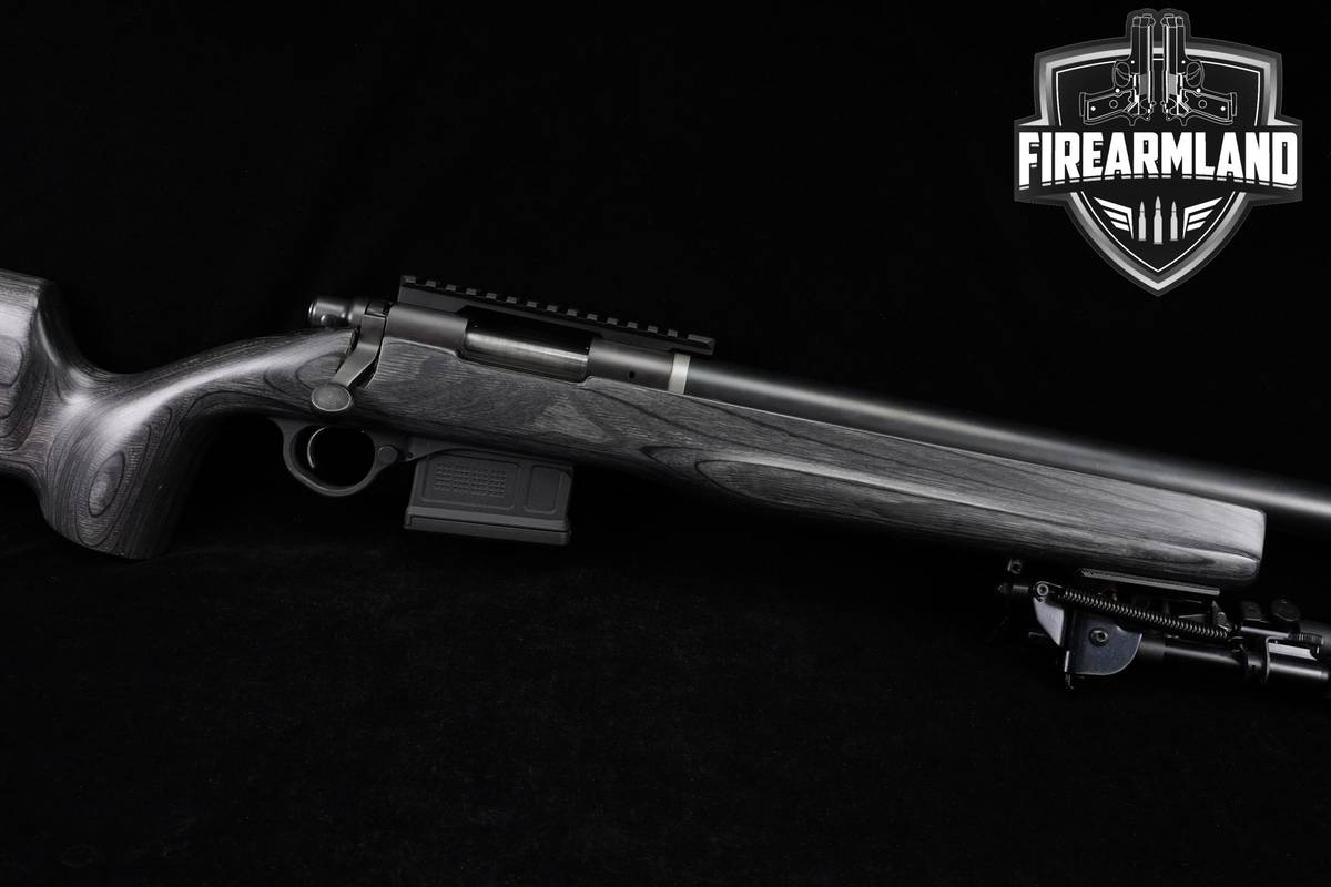 CUSTOM Remington Model 700 6.5 Creedmoor 22" M700 Black & Grey Laminate