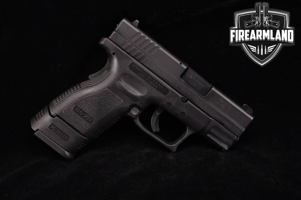 Springfield Armory XD-9 Sub-Compact XD9 9mm 3 +5 MAGS & ORIG CASE