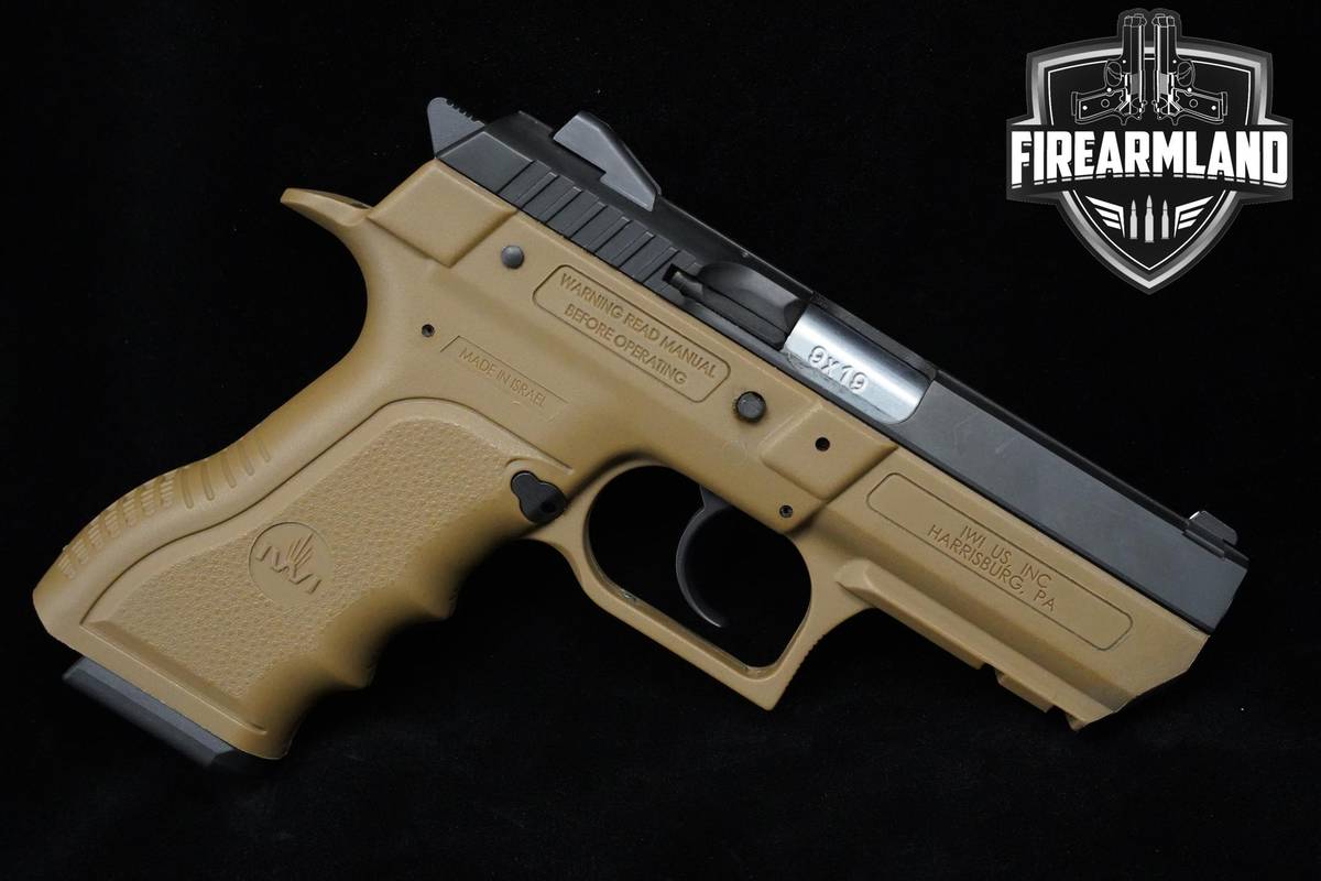 IWI Jericho 941 Compact 9mm 3.8" FDE IWI +3 MAGS & ORIG CASE