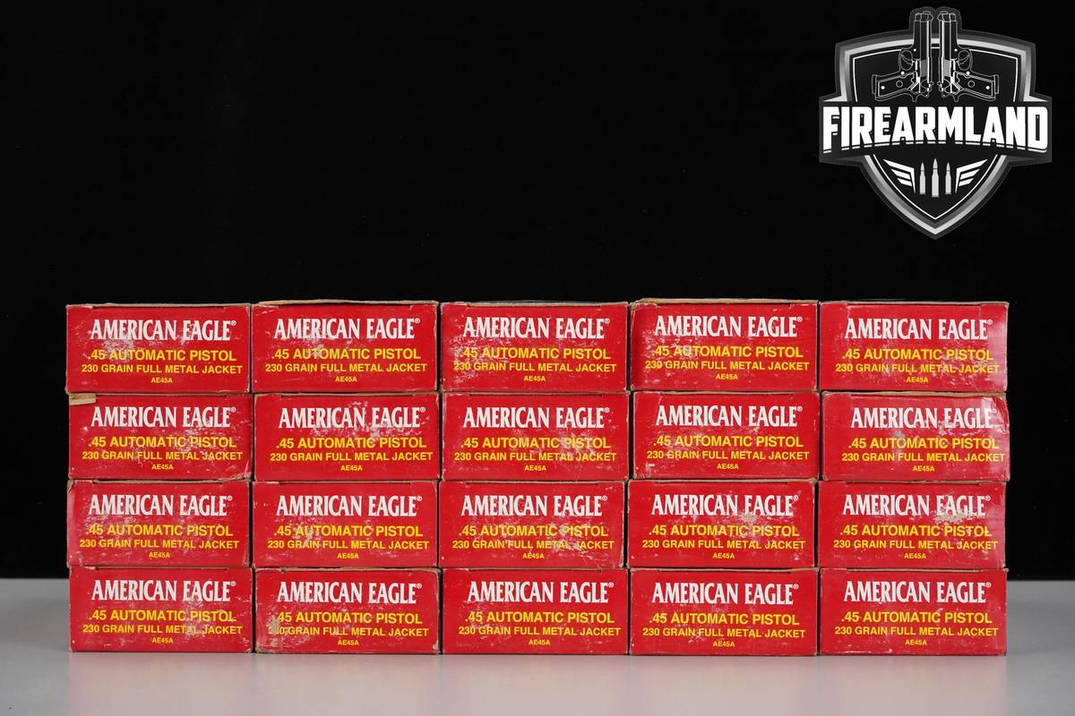 1000 RDS! 45 ACP Ammo 45ACP