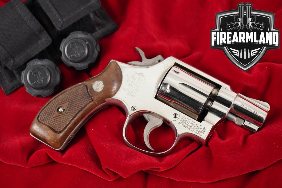 Smith & Wesson Model 10-5 S&W 38 Special 2" Nickel DA/SA