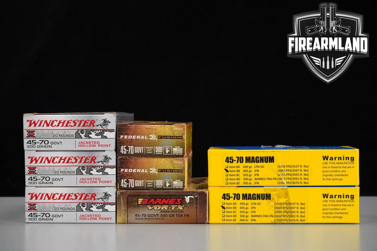 160 RDS! 45-70 Govt Ammo 4570 Government