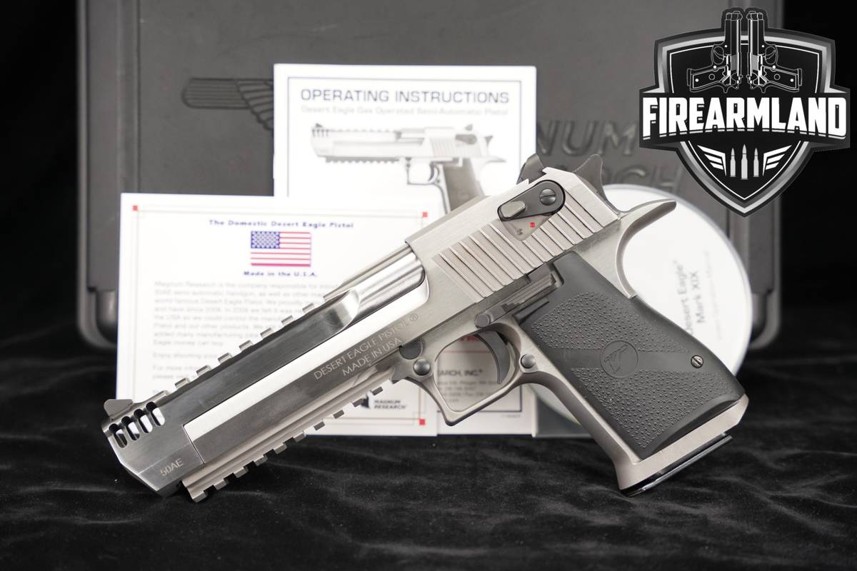 DEAGLE Magnum Research Desert Eagle Mark XIX 6" MK-19 +ORIG CASE