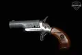 Butler Assoc 22 Single Shot Derringer .22 Short Nickel Plated in Good Condition Image 4