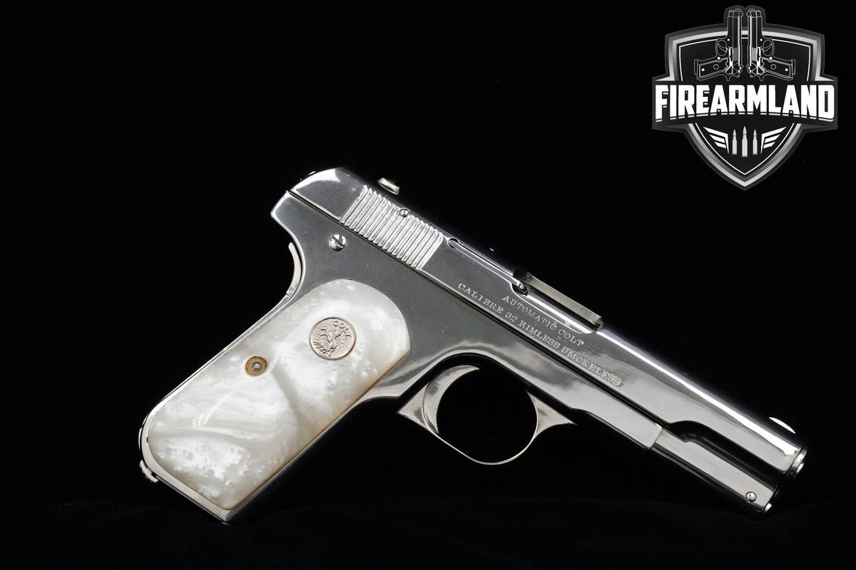 STUNNING!  1908 Colt Model 1903 Type 1 Pocket Hammerless 32 Auto Colt M1903
