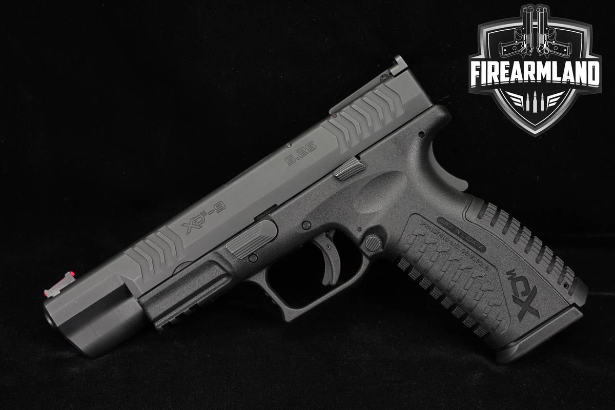Springfield Armory XDm Competition Series 9mm 5.25" XD9 +5 MAGS & ORIG CASE