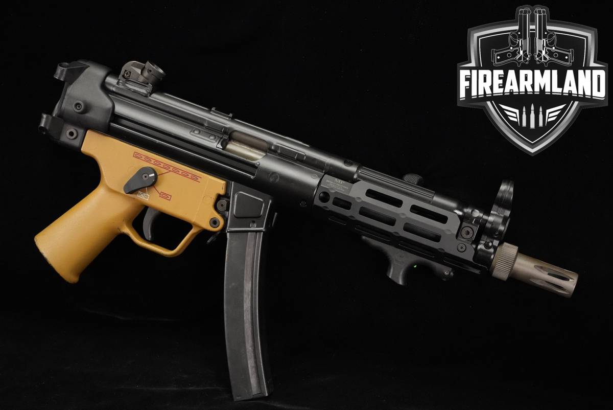 Heckler & Koch SP5 9mm 8.86" Mustard H&K MP5 Roller-Delayed