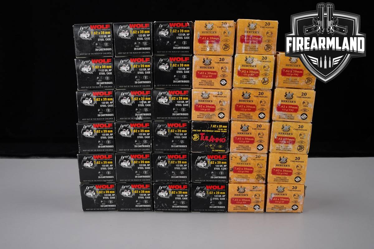 700 RDS! 7.62x39 Ammo 762
