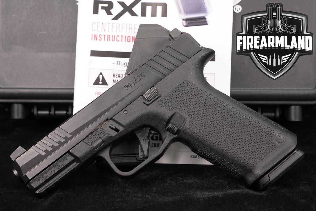 Ruger RXM 9mm 4" +2 MAGS & ORIG CASE