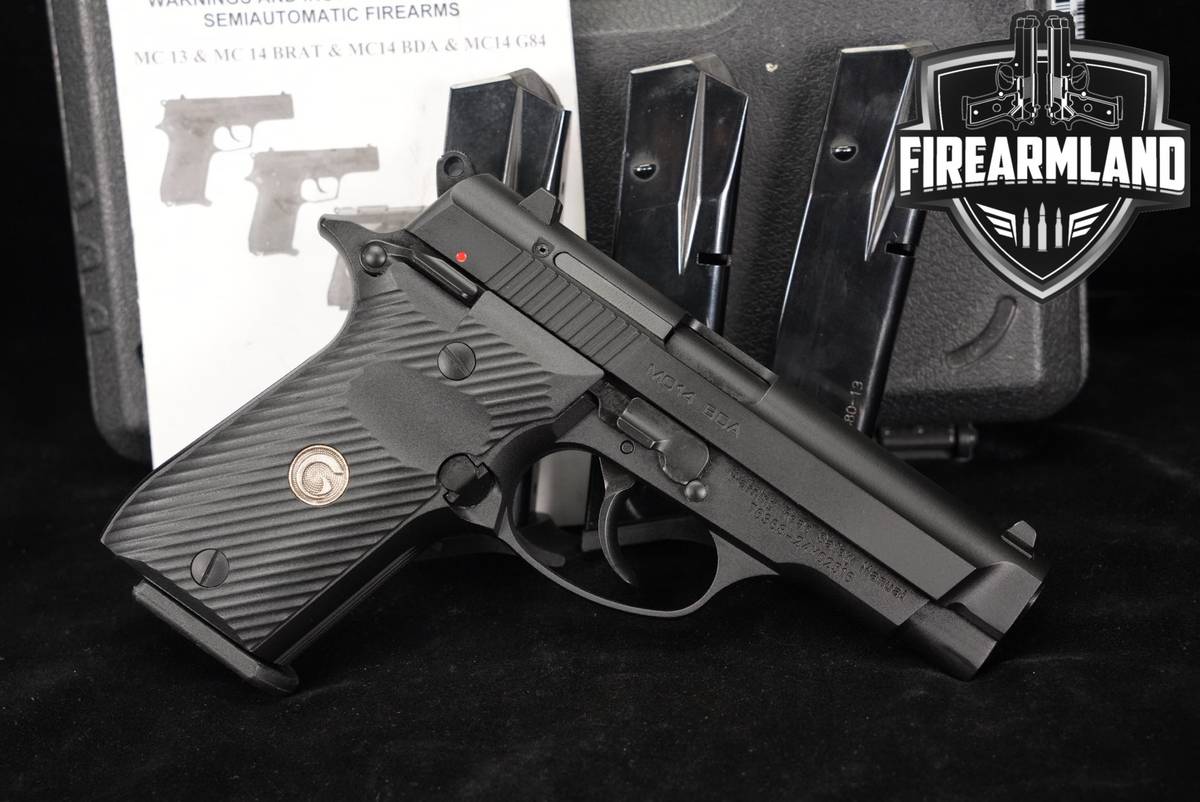 Girsan MC14 BDA 380 ACP 3.8" MC-14 +4 MAGS, ORIG CASE