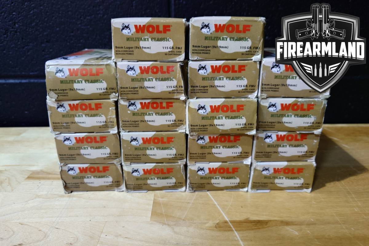900 RDS! 9mm Ammo 9-mm
