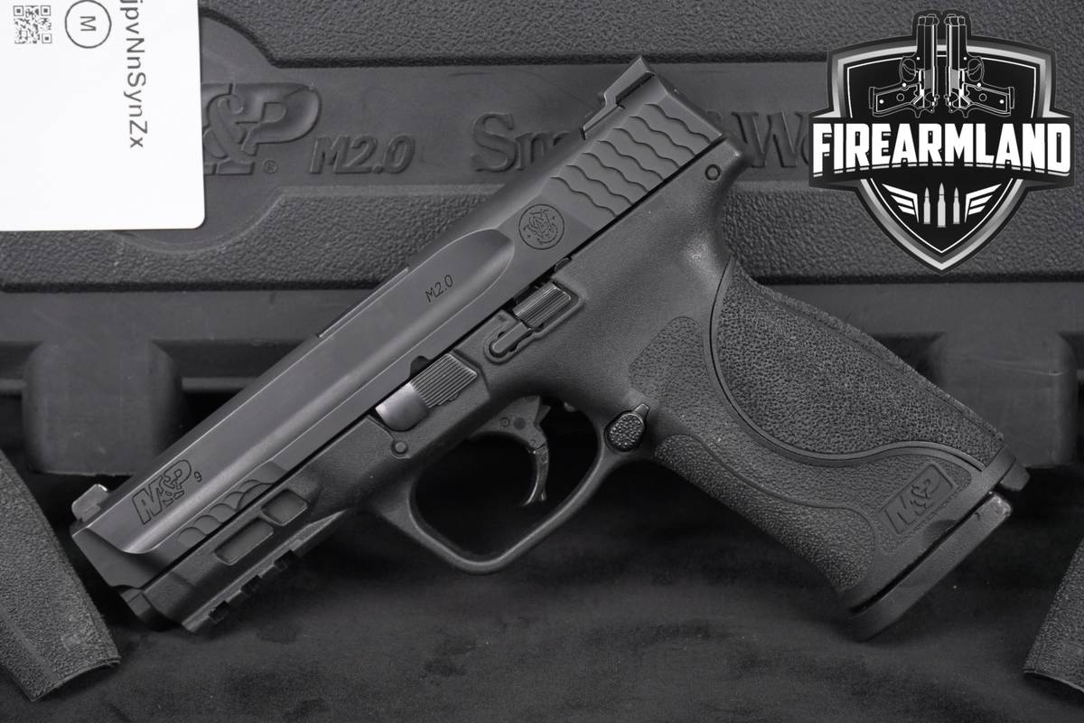 Smith & Wesson M&P9 M2.0 Full Size NTS S&W 9mm 4.25 M&P 9 +ORIG CASE