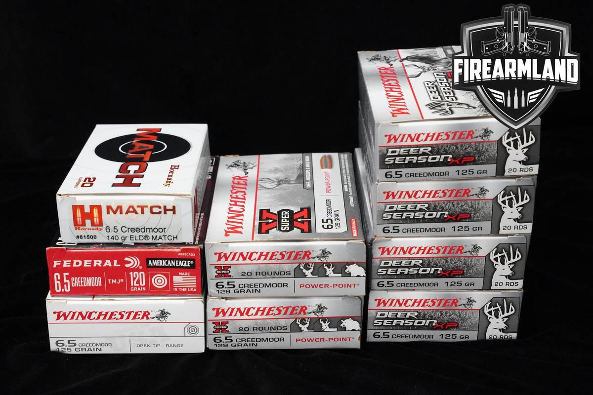 6.5 Creedmoor Ammo 6.5CM Ammunition 180 ROUNDS