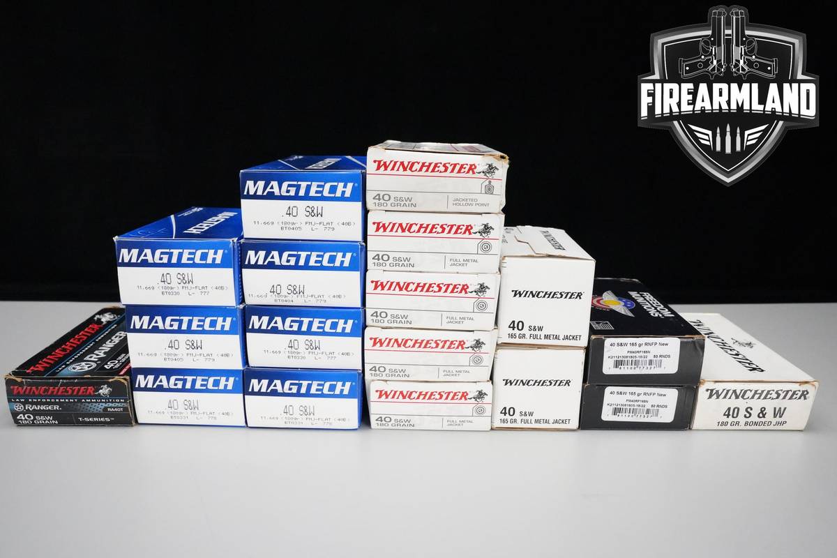 40 S&W Ammo 40-S&W Ammunition 1000 ROUNDS