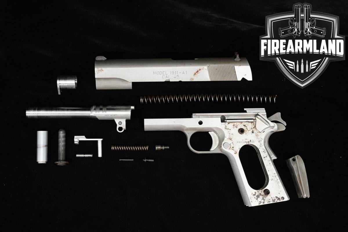 Springfield Armory Model 1911-A1 45 ACP Disassembled RESTORATION KIT