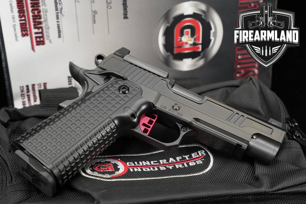 LIMITED! Guncrafter Industries Hellcat X2 Commander 9mm 1911 4.25" +OG CASE
