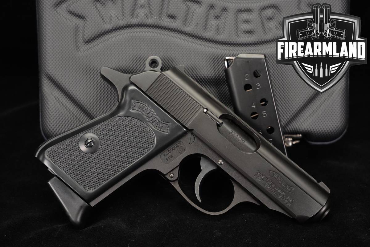 Walther PPK 32 ACP 3.3" 007 Icon PP K +2 MAGS & ORIG CASE