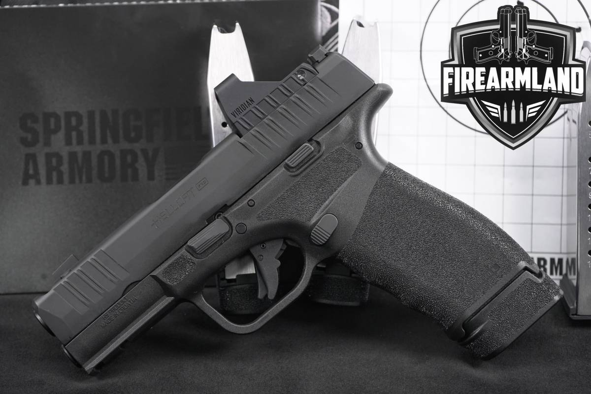 Springfield Armory Hellcat Pro COMP OSP 9mm +ORIG BOX, VIRIDIAN GREEN DOT
