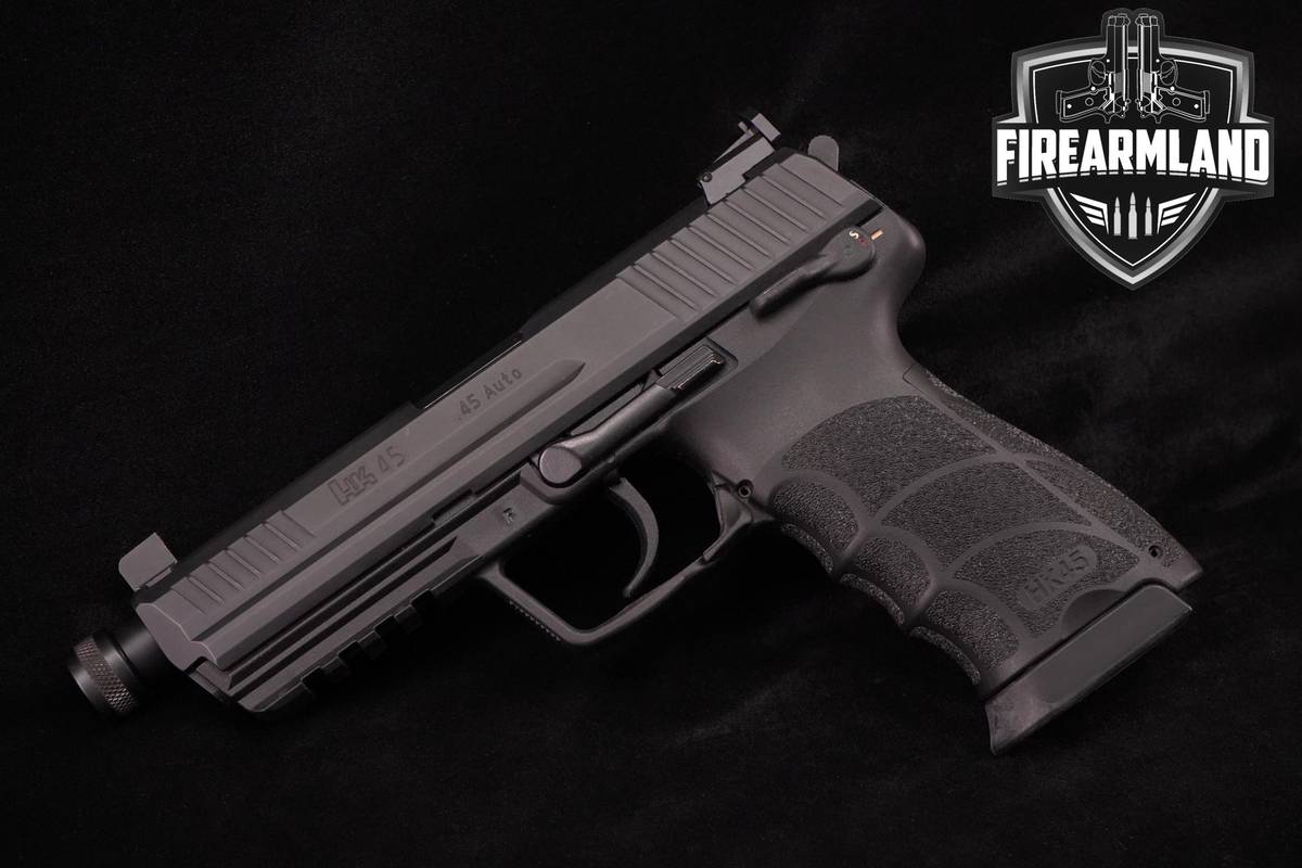LEM TRIGGER! Heckler & Koch HK45 Tactical V7 45 ACP 5.2 +3 MAGS & OG BOX