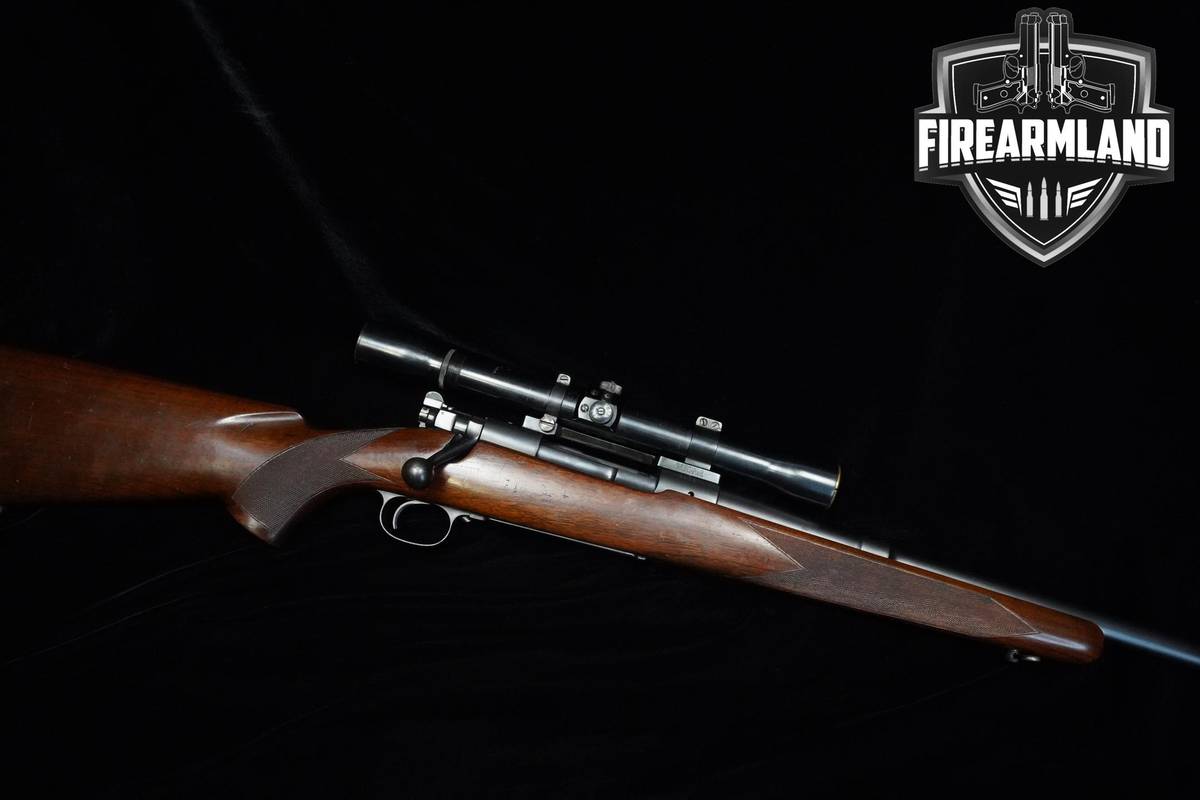 1938 Winchester Model 70 Super Grade 220 Swift 26" 70 Winchester +OPTIC