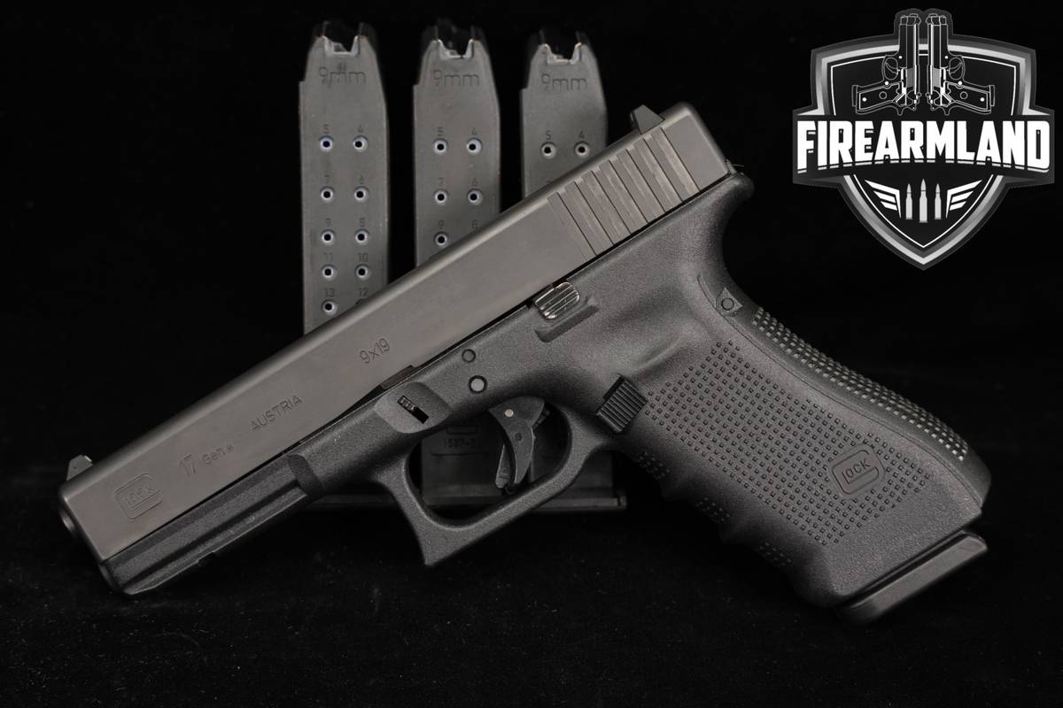 Glock 17 Gen4 G17 Gen 4 9mm 4.49" +FOUR MAGS