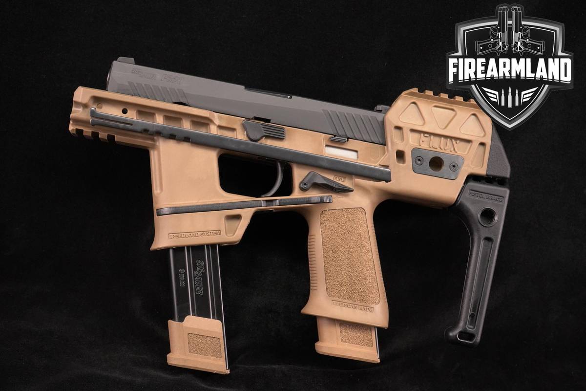 Sig Sauer P320 Full-Size Flux Defense Raider X Chassis (Brace Version) 9mm