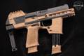 Sig Sauer P320 Full-Size, Flux Defense Raider X chassis (brace version) 9mm Luger Two-Tone FDE in Very Good Condition Image 3