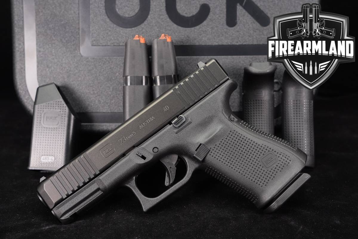 Glock 23 Gen5 G23 Gen 5 40 S&W 4.02" +3 MAGS & ORIG CASE
