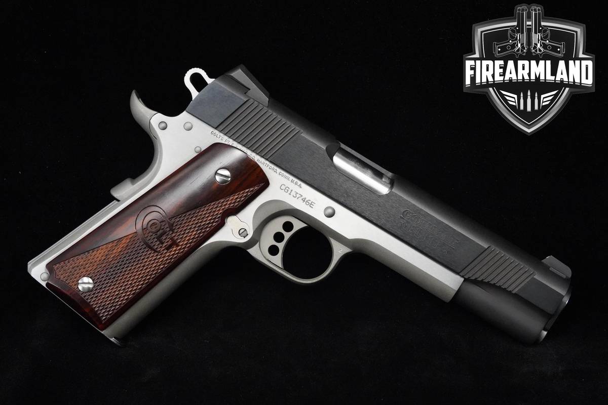 Colt Government Model Combat Elite 45 ACP 1911-A1 5" Colt 1911A1 +OG CASE