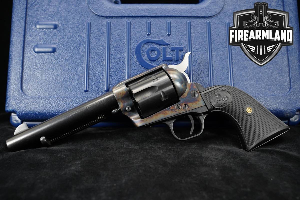 2000 Colt Cowboy 45 5.5" Two-Tone Color Case-Hardened Single Action Army