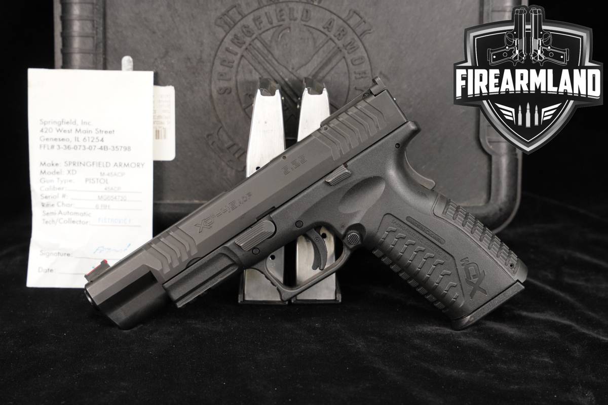 Springfield Armory XD(M) 5.25 Competition 45 ACP XDM +3 MAGS & ORIG CASE