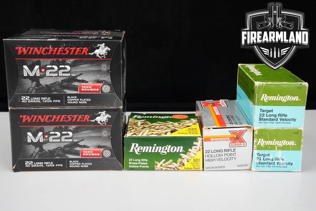 22LR Ammo 22-LR Ammunition 4025 ROUNDS