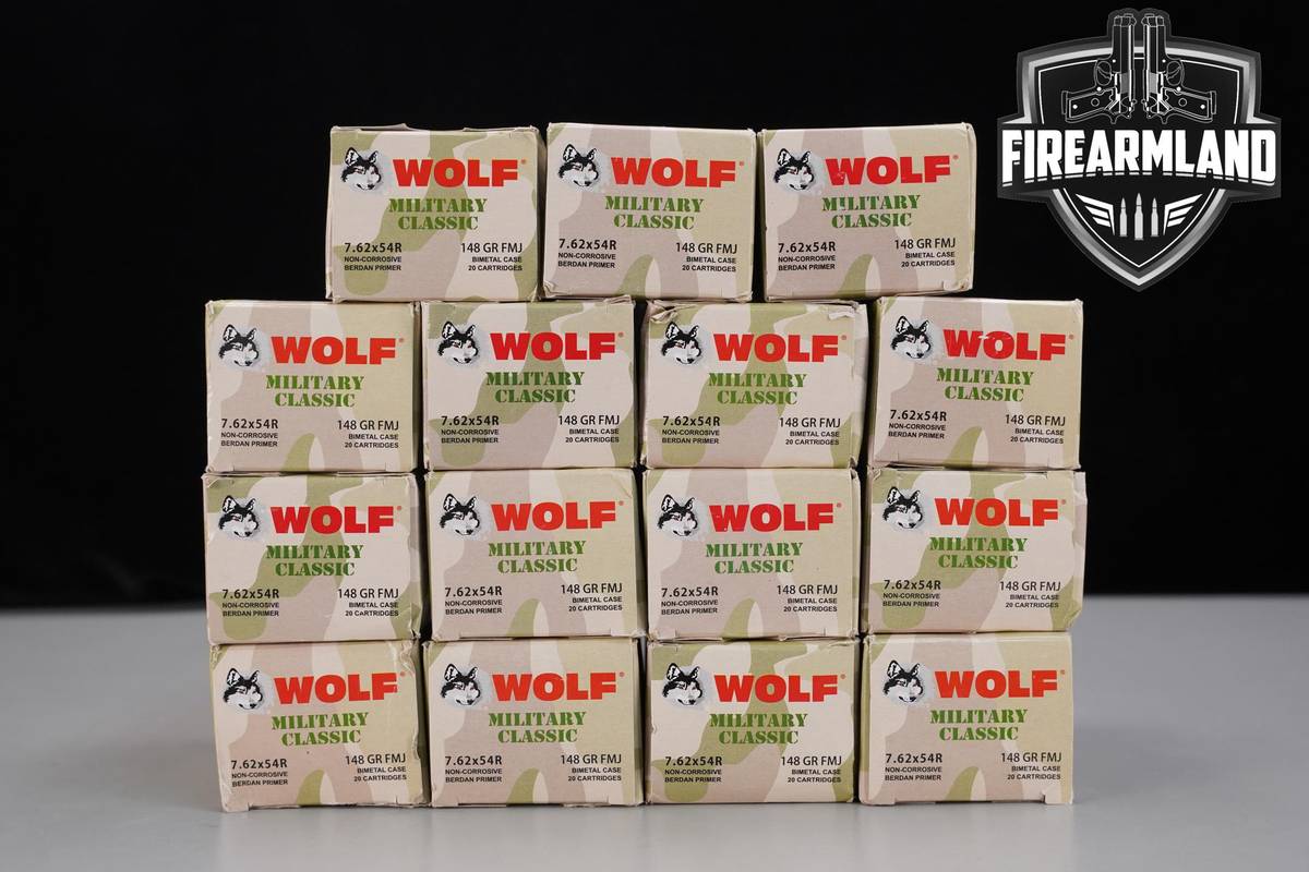 300 RDS! 7.62x54R Ammo 762