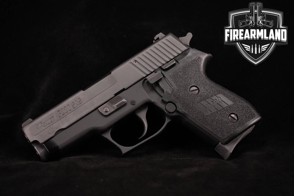 2010-2011 Sig Sauer P220 SAS Custom Shop 45 ACP 3.9" Nitron P 220 +2 MAGS