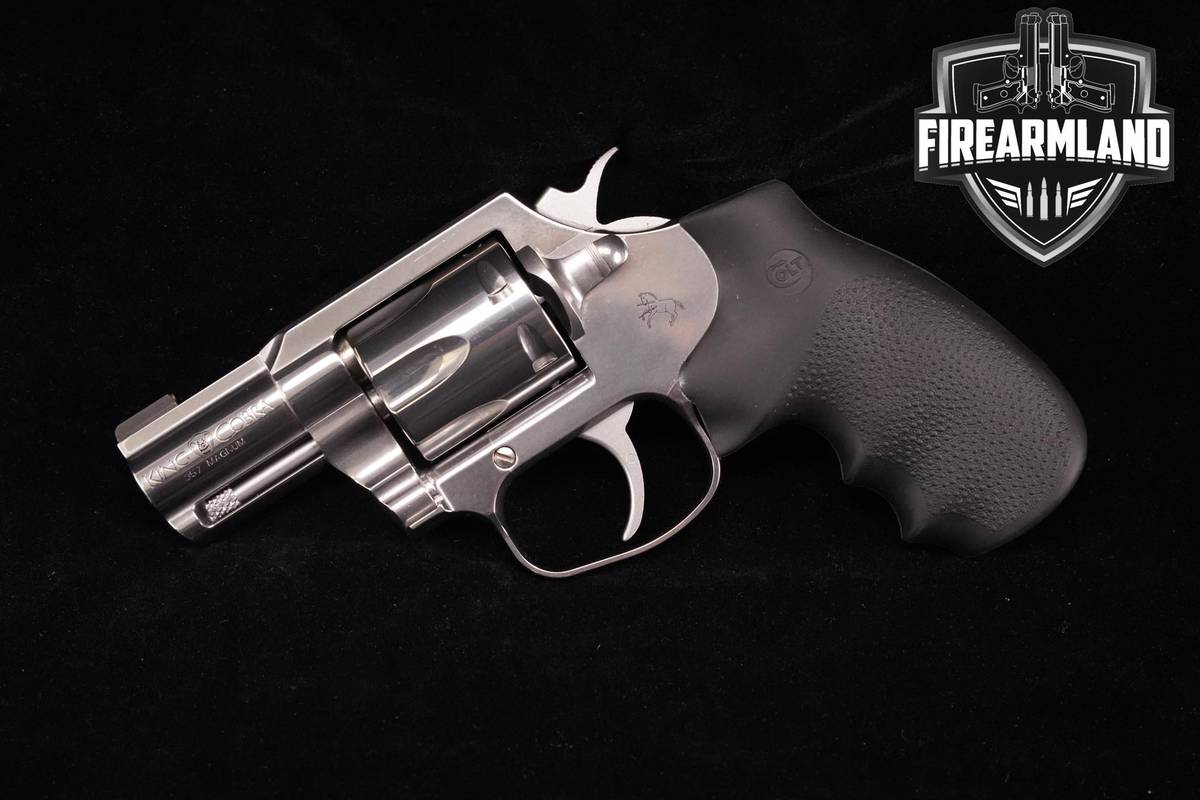 2019-2025 SNAKE GUN Colt King Cobra Carry Pistol 357 Magnum 2" +OG CASE