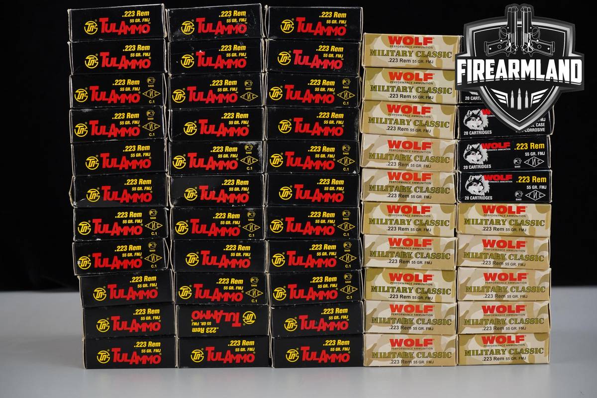 1060 RDS! 223 Remington Rem Ammo