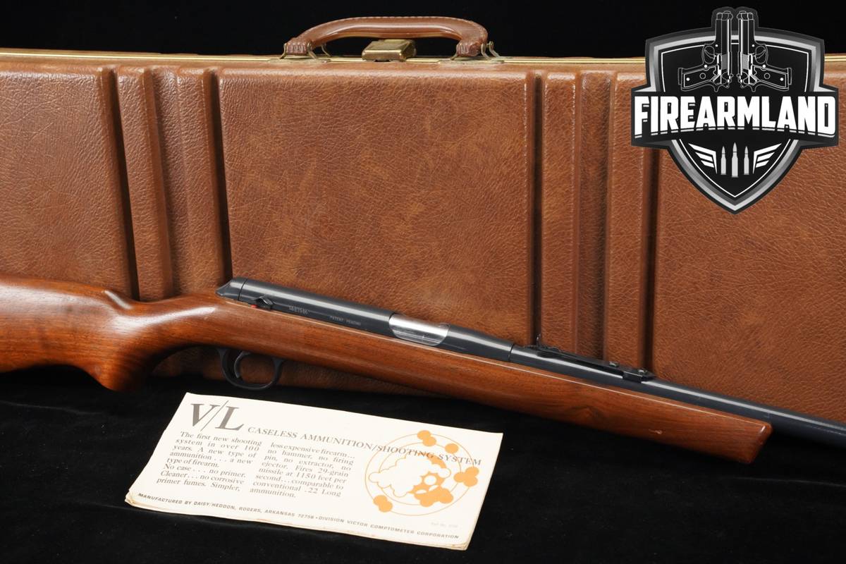 RARE 1968-1969 Daisy & Heddon VL Rifle Special Presentation FIRST CASELESS