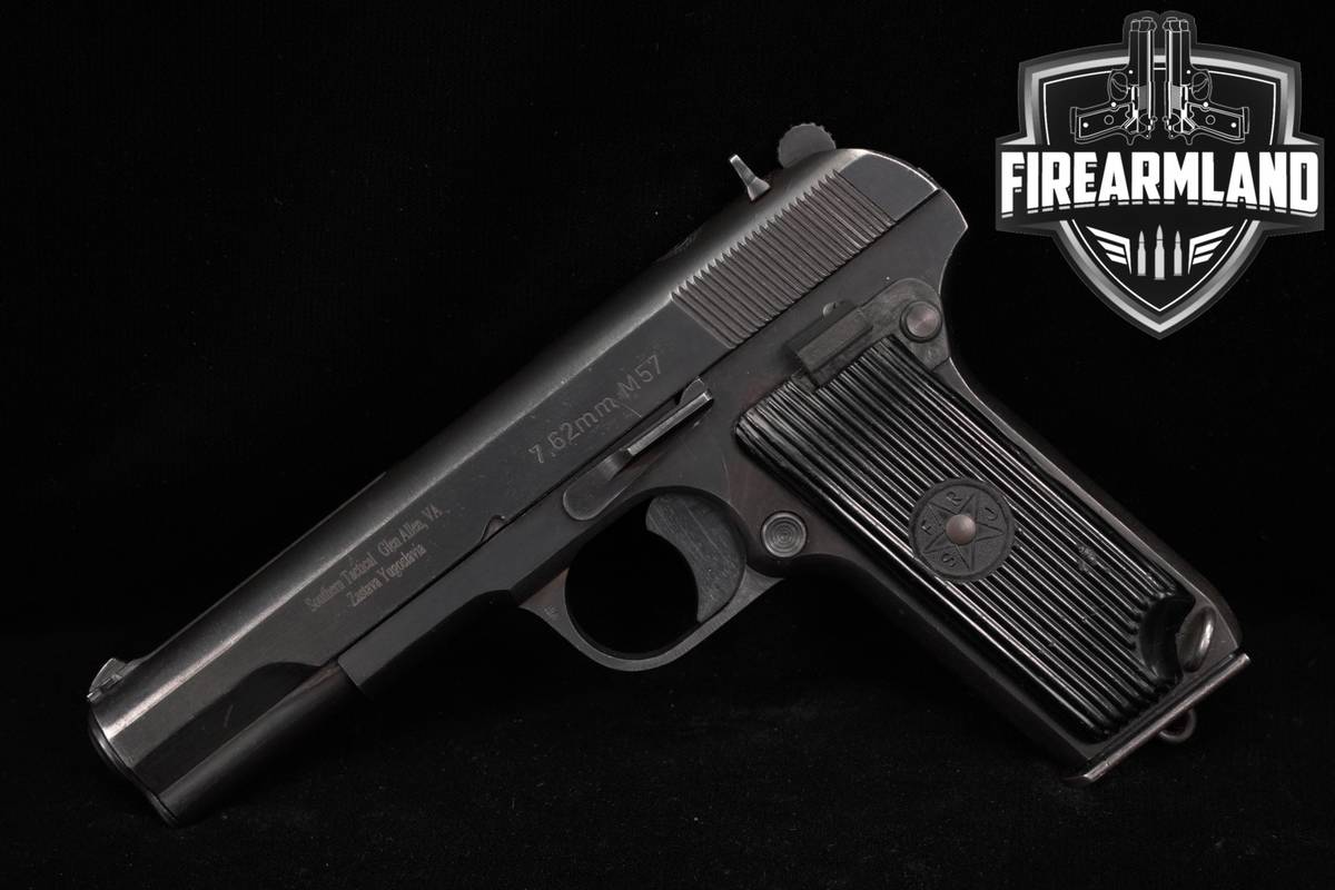 1966 Zastava Arms M57 7.62X25mm Tokarev 4.6" Blued